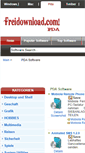 Mobile Screenshot of pda.freidownload.com